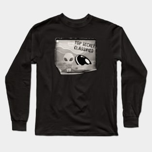 AUTHENTIC UFO CRASH PHOTO Long Sleeve T-Shirt